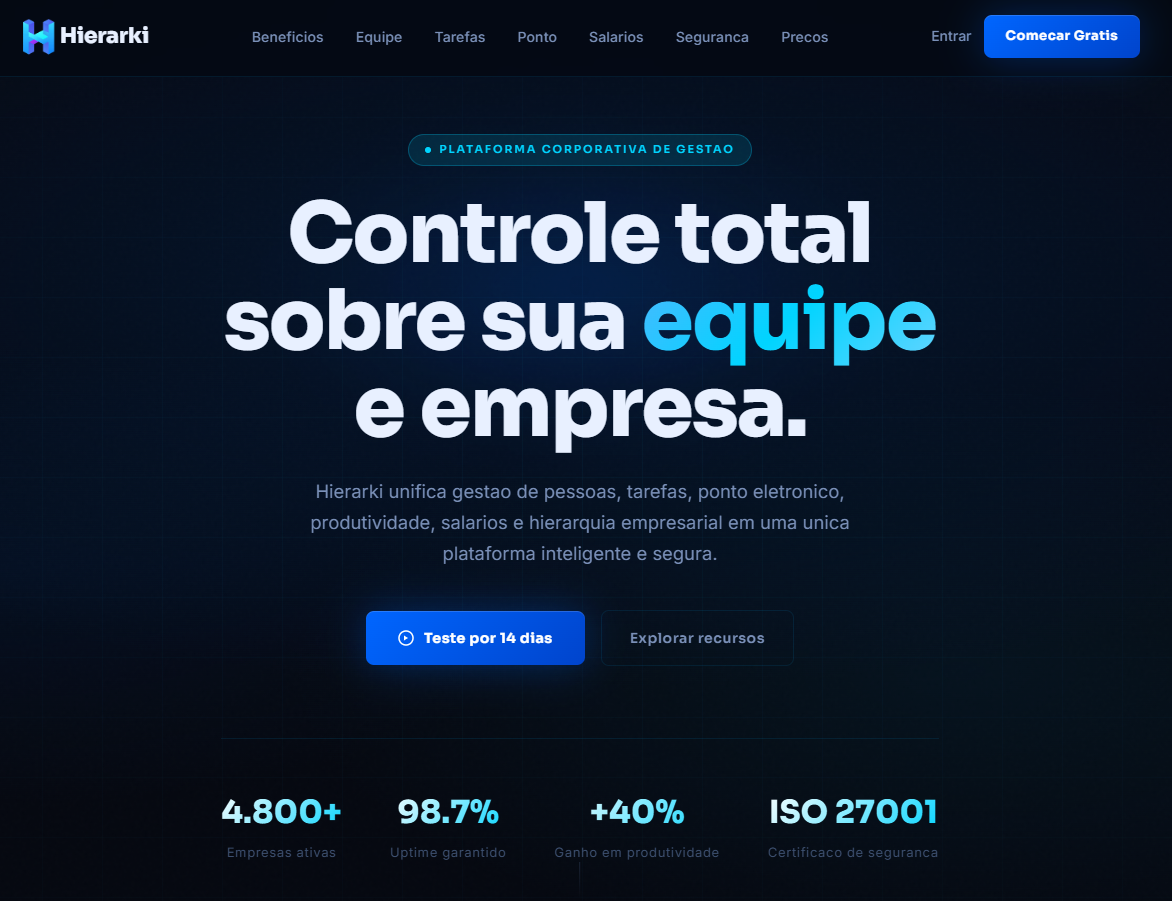 Sistema Gestao Empresas — Hierarki